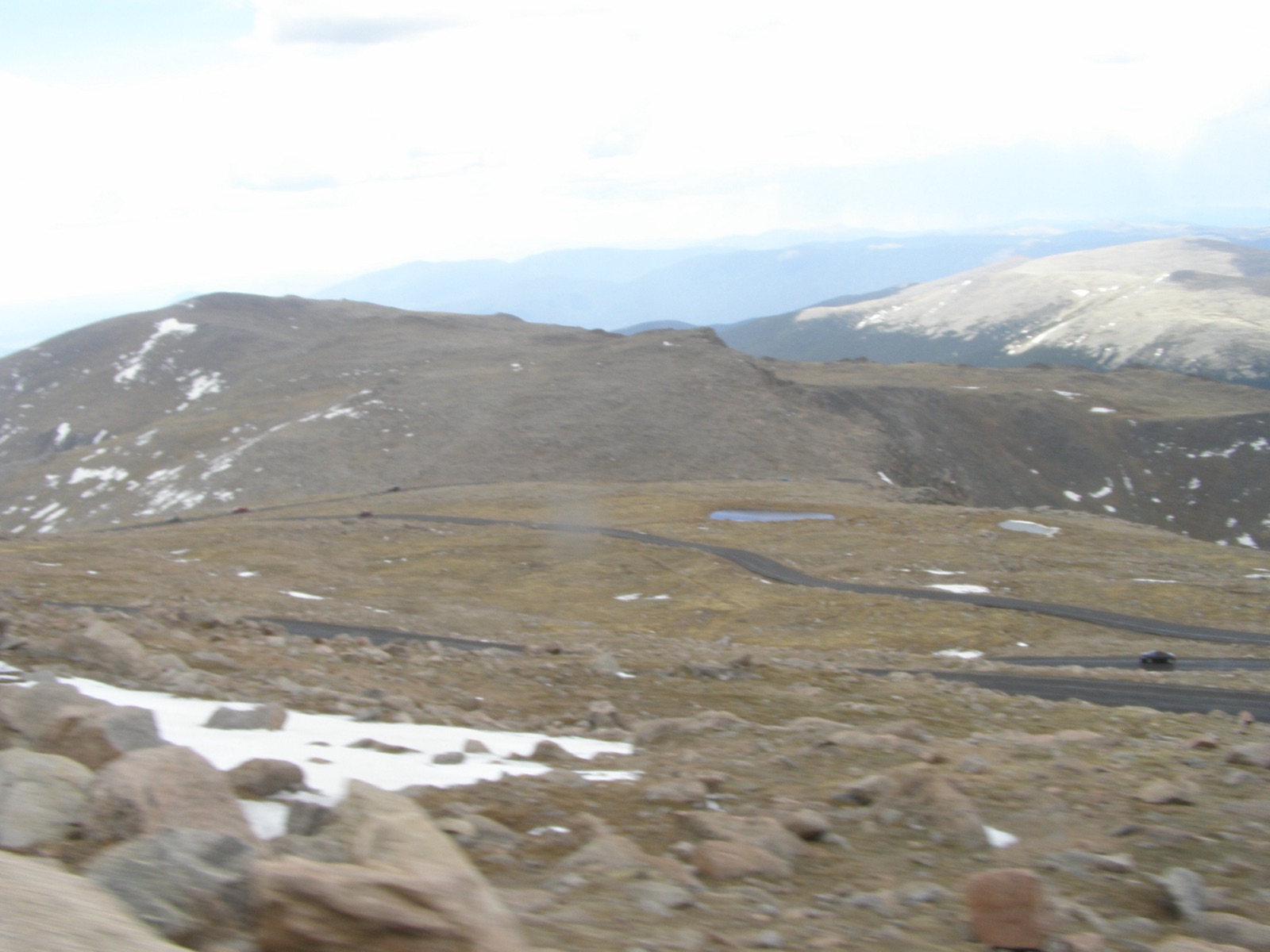 Colorado 5 climbing toward the Mount Blue Sky summit